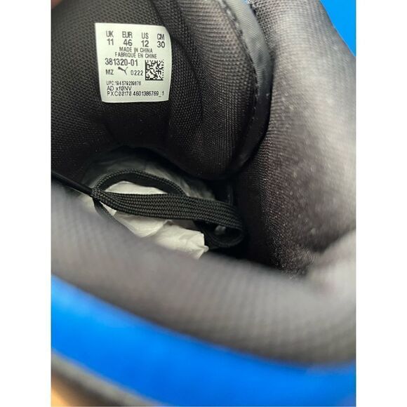 Puma Rebound Layup Mid Shoes Trainers Mid Cut Basketball Casual Sneaker size 12 - Picture 5 of 6